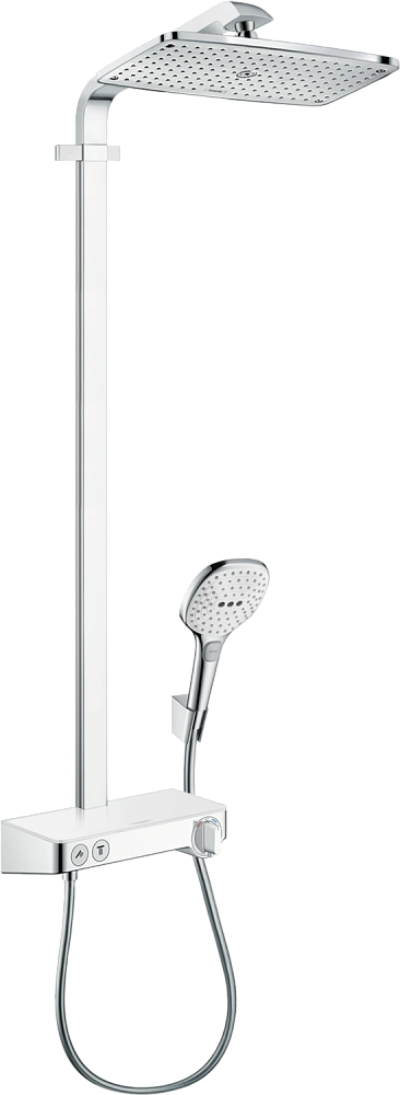 Душевая система Hansgrohe Raindance E Showerpipe 360 1jet 27288400 купить в интернет-магазине сантехники Sanbest