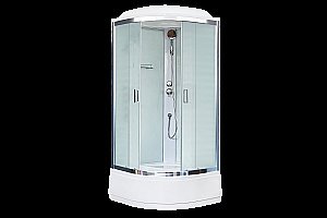 Душевая кабина Royal Bath RB90CK5-WC-CH 90x90 профиль хром/стекло матовое купить в интернет-магазине Sanbest