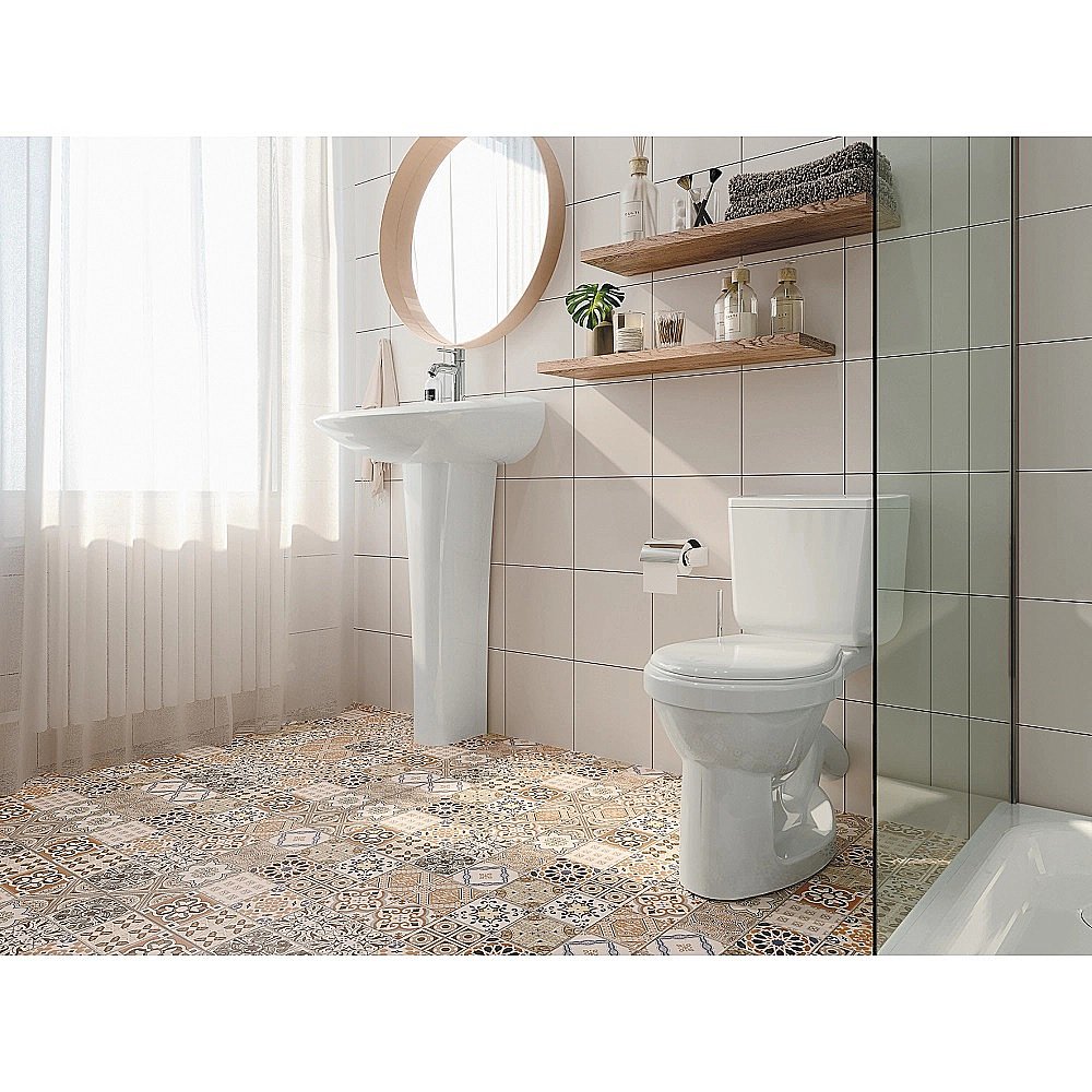 Раковина Santek Бриз 55 1.WH11.0.460 на пьедестале белая купить в интернет-магазине Sanbest