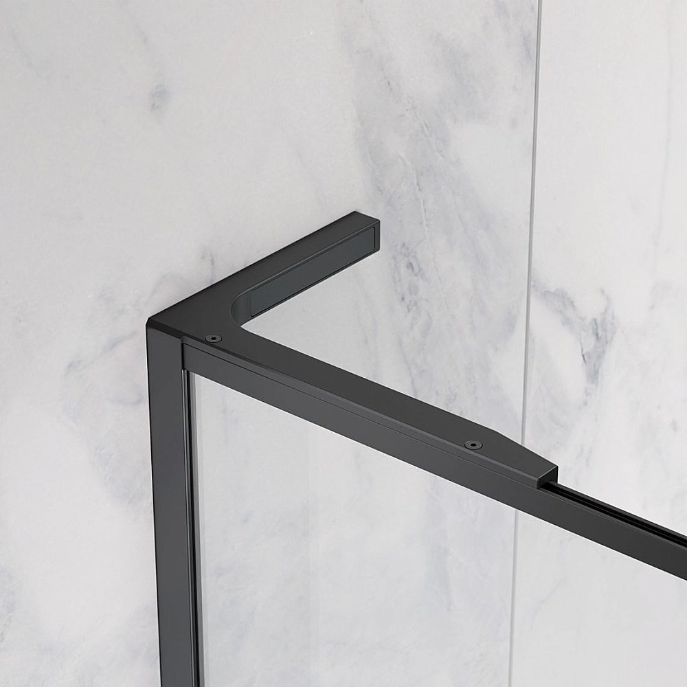 Душевое ограждение Radaway Modo F SL Black II 50 стекло прозрачное/профиль черный матовый купить в интернет-магазине Sanbest