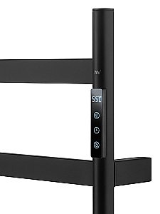 Полотенцесушитель электрический WONZON & WOGHAND ESSEN, Черный матовый (WW-A405-MB) купить в интернет-магазине сантехники Sanbest