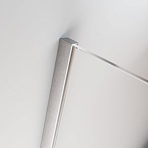 Шторка для ванны Radaway Furo Brushed Nickel PND II 150 стекло прозрачное/профиль брашированный никель купить в интернет-магазине Sanbest