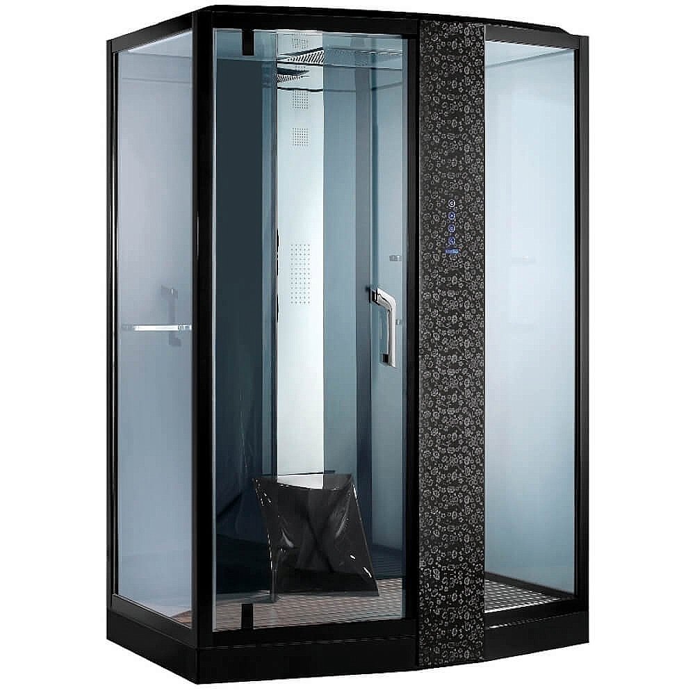 Душевая кабина Orans SR-89105RS Black 120x90 купить в интернет-магазине Sanbest