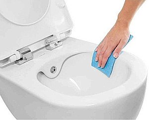 Унитаз подвесной с функцией биде Creavit Free FE322-00MB00E-0000 белый матовый, безободковый купить в интернет-магазине Sanbest