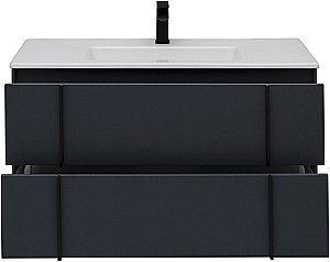 Тумба с раковиной Allen Brau REALITY 1.32008.AM 121 антрацит матовый для ванной в интернет-магазине Sanbest