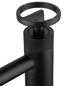 Смеситель для раковины WONZON & WOGHAND WW-H1065-MB черный матовый купить в интернет-магазине сантехники Sanbest