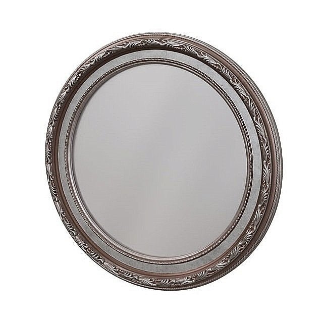 Зеркало Caprigo PL 301 Античное серебро в ванную от интернет-магазине сантехники Sanbest