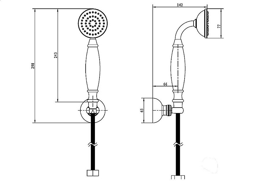 Душевой гарнитур Boheme Medici 407 купить в интернет-магазине сантехники Sanbest