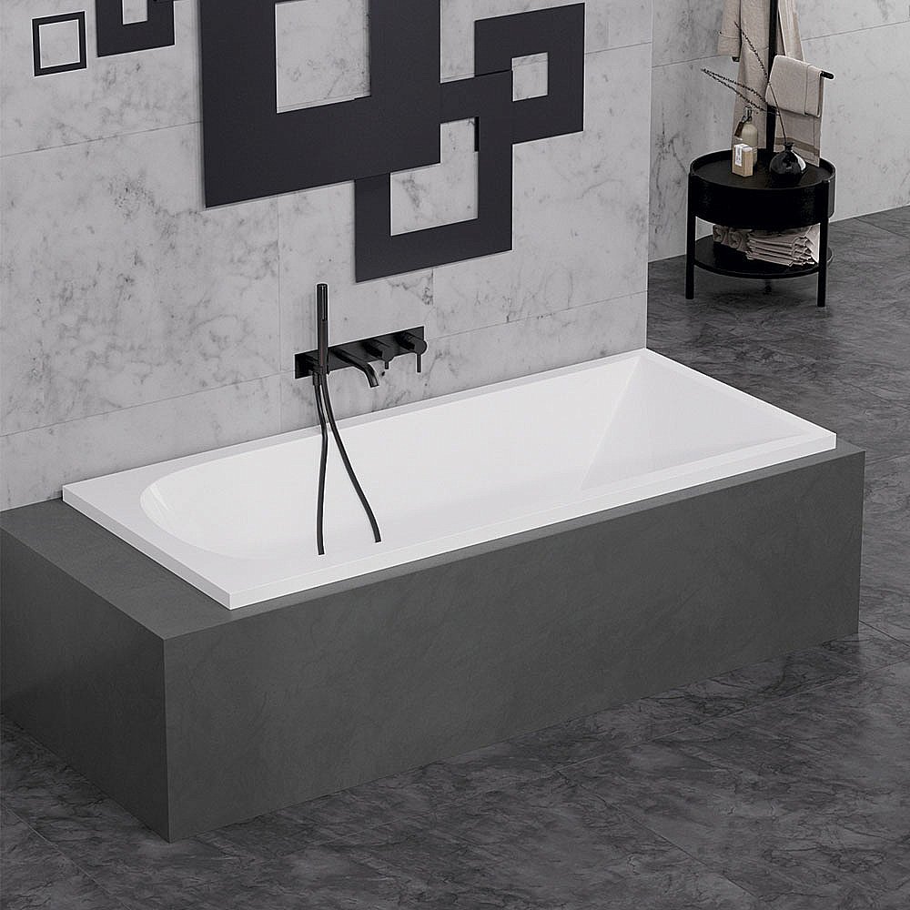 Ванна Alba Spa Impero ВПР0200200100 170х75 белая купить в интернет-магазине Sanbest