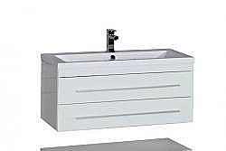 Тумба под раковину Aquanet Нота 90 лайт белая купить в интернет-магазине сантехники Sanbest