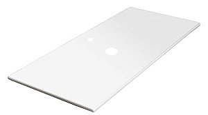 Тумба с раковиной и столешницей Armadi Art Vallessi 60 белая для ванной в интернет-магазине Sanbest