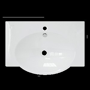 Раковина Sanita luxe Infinity 65 INF65SLWB01 белая купить в интернет-магазине Sanbest