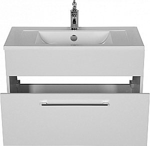 Тумба с раковиной De Aqua Кубика 167076 80 для ванной в интернет-магазине Sanbest