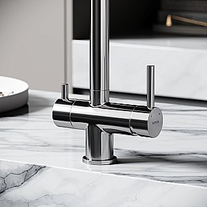 Смеситель для кухни Sancos Foster SC4014BN брашированный никель купить в интернет-магазине сантехники Sanbest