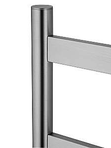 Полотенцесушитель электрический напольный WONZON & WOGHAND ESSEN, Брашированный никель (WW-A406-BR) купить в интернет-магазине сантехники Sanbest