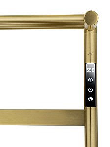 Полотенцесушитель электрический WONZON & WOGHAND ESSEN, Брашированное золото (WW-A403-BG) купить в интернет-магазине сантехники Sanbest