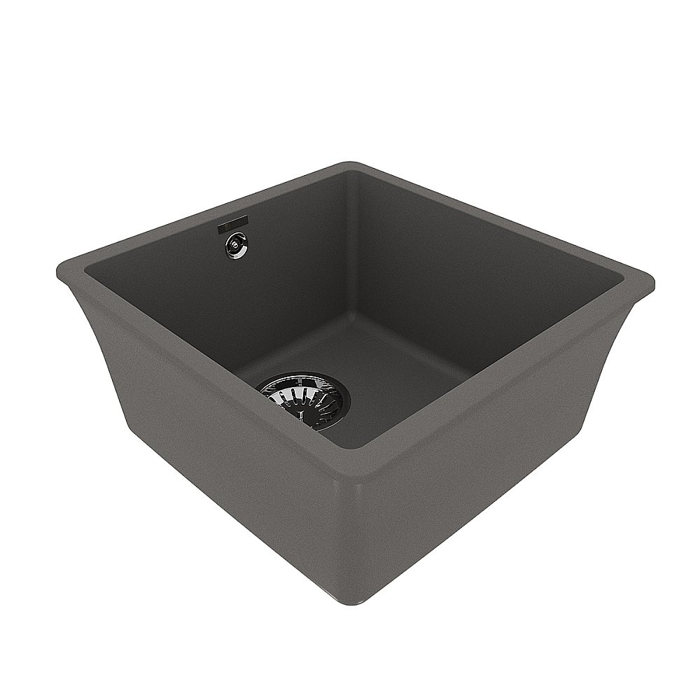 Кухонная мойка Lemark Sinara 400-U 9910065 серый шелк купить в интернет-магазине сантехники Sanbest