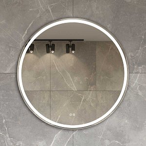 Зеркало LED Vincea VLM-3DE800-2 80×80 в ванную от интернет-магазине сантехники Sanbest