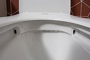 Унитаз-компакт Aquanet Rimless Cetus 2.0 C1 LX-2903 с крышкой микролифт, с бачком, безободковый купить в интернет-магазине Sanbest