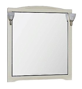 Зеркало Aquanet Луис 100 бежевое в ванную от интернет-магазине сантехники Sanbest