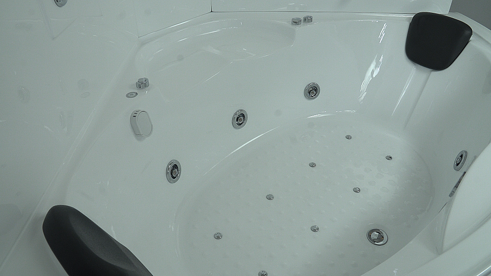 Душевая кабина Timo Lux T-7735 Fabric Glass 135х135 купить в интернет-магазине Sanbest