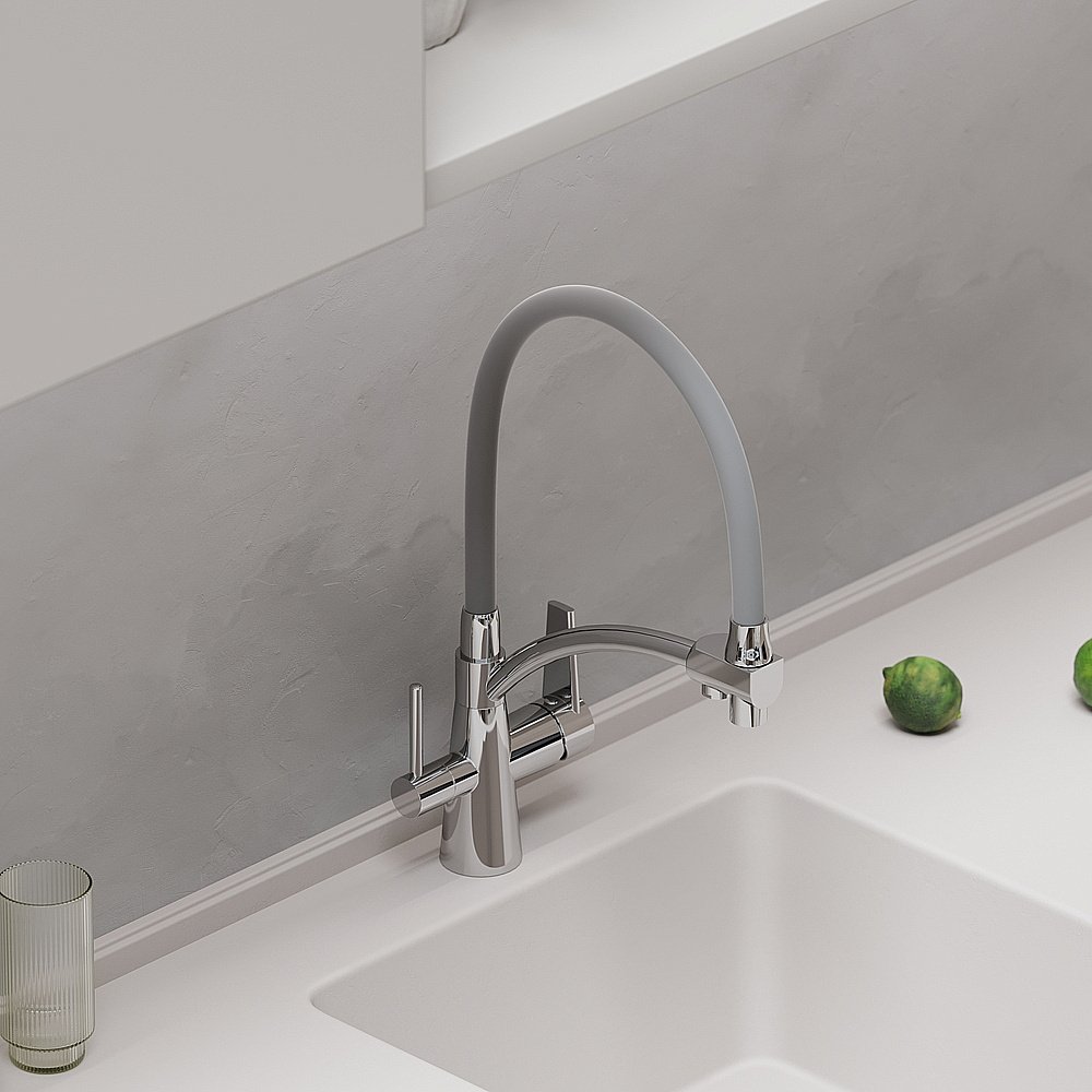 Смеситель для кухни Sancos Eri SC4001CH хром купить в интернет-магазине сантехники Sanbest