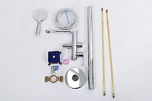 Смеситель для ванны Cezares LUX-VDP-01 хром купить в интернет-магазине сантехники Sanbest