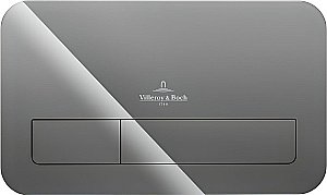 Кнопка для инсталляции Villeroy&Boch ViConnect 922400RA серая глянцевая купить в интернет-магазине сантехники Sanbest