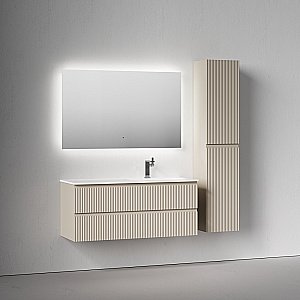 Тумба с раковиной Sancos Snob R SNR120CE 120 Beige Soft для ванной в интернет-магазине Sanbest