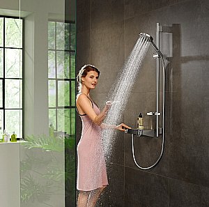 Душевой гарнитур Hansgrohe Raindance Select S 3jet 27667000 купить в интернет-магазине сантехники Sanbest