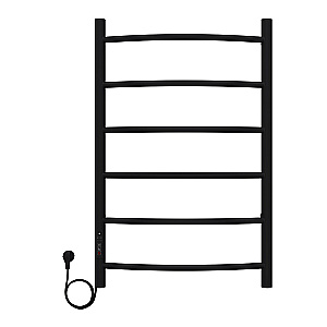 Полотенцесушитель электрический Azario VERONA П6 500х800 AZ04758B черный купить в интернет-магазине сантехники Sanbest