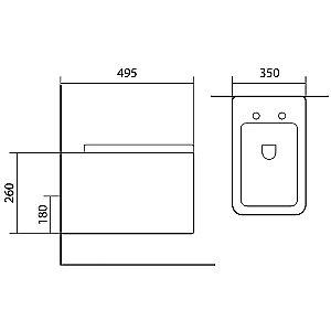 Унитаз подвесной Aquatek Либра New AQ1148N-00 белый, с крышкой микролифт, безободковый купить в интернет-магазине Sanbest