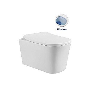 Унитаз подвесной Vincea ARCO VT1-36 безободковый, с крышкой микролифт, белый купить в интернет-магазине Sanbest