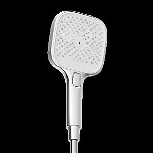 Душевая лейка Sancos Nok square SC6002CH-W хром/белый купить в интернет-магазине сантехники Sanbest