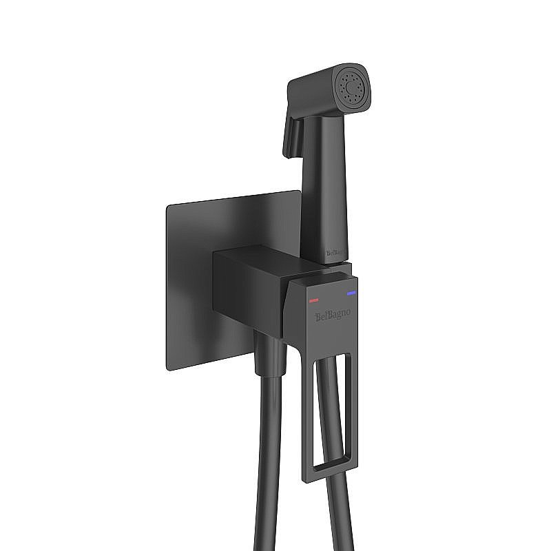 Гигиенический душ BelBagno LUCE LUC-HGN-NERO черный купить в интернет-магазине сантехники Sanbest