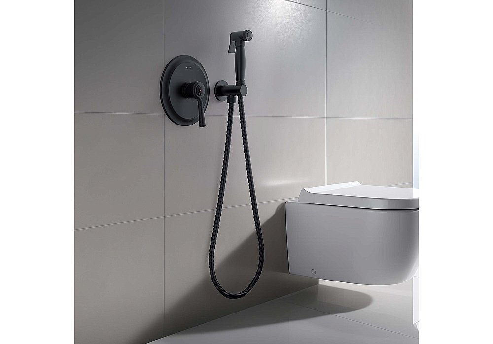 Гигиенический душ Aquatek Классик AQ1519MB черный матовый купить в интернет-магазине сантехники Sanbest