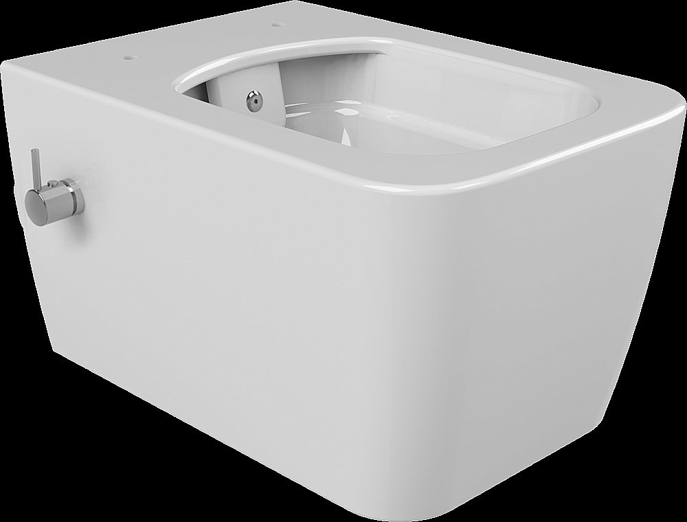 Унитаз Boheme Zen 967-SET-2-W белый купить в интернет-магазине Sanbest