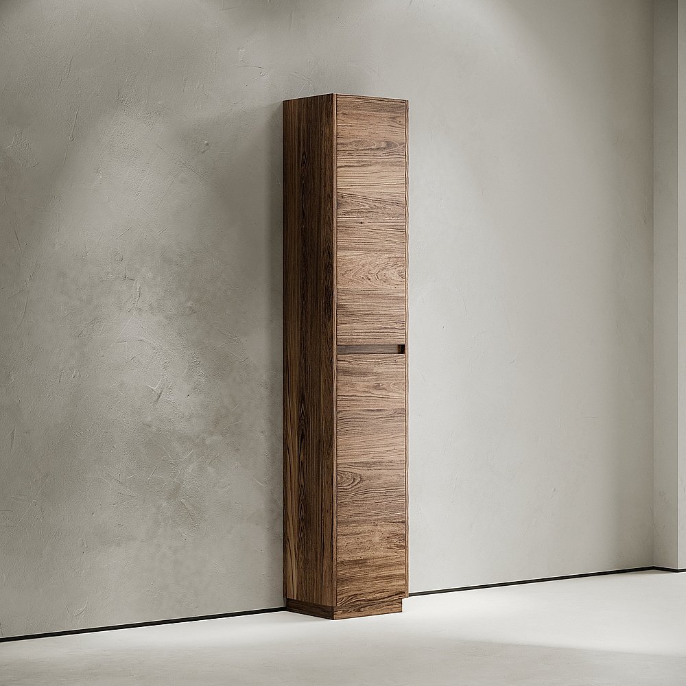 Пенал Sancos Libra Floor PLB35FECH дуб чарльстон для ванной в интернет-магазине сантехники Sanbest