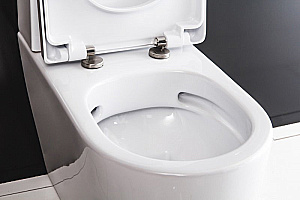 Унитаз BelBagno MARINO BB105CPR/BB105SC безободковый, с бачком, с крышкой микролифт, белый купить в интернет-магазине Sanbest