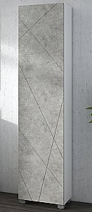 Пенал напольный VIGO Geometry pn.GEO.45 бетон для ванной в интернет-магазине сантехники Sanbest