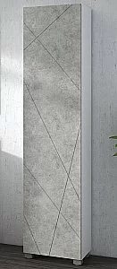 Пенал напольный VIGO Geometry pn.GEO.45 бетон для ванной в интернет-магазине сантехники Sanbest