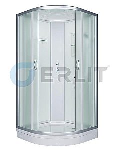 Душевая кабина Erlit Comfrot ER3510P-C3-RUS 100x100 матовое стекло купить в интернет-магазине Sanbest