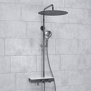 Душевая система WasserKraft Aller SET2664 Thermo хром купить в интернет-магазине сантехники Sanbest