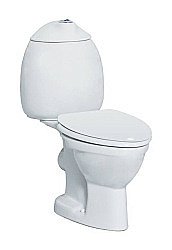 Унитаз напольный детский с функцией биде Creavit Cocuk CK310-00-KC3041.00 белый, с бачком, с крышкой купить в интернет-магазине Sanbest