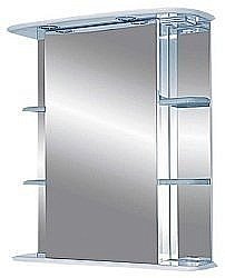 Зеркальный шкаф Misty Магнолия 65 белый правое купить в интернет-магазине сантехники Sanbest