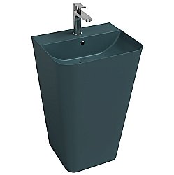 Раковина ISVEA Sott'Aqua 50 10SQ37001SV-2P изумрудный матовый купить в интернет-магазине Sanbest