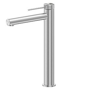 Смеситель для раковины Abber Emotion 316 AF8811BST-L сталь брашированная купить в интернет-магазине сантехники Sanbest