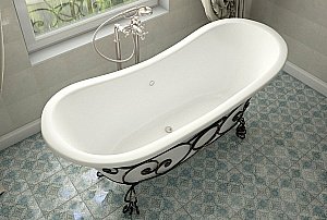 Ванна Эстет Бостон 180x74 цвет по RAL купить в интернет-магазине Sanbest