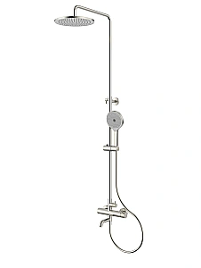 Душевая система Wonzon & Woghand Onyx WW-816067-BN брашированный никель купить в интернет-магазине сантехники Sanbest