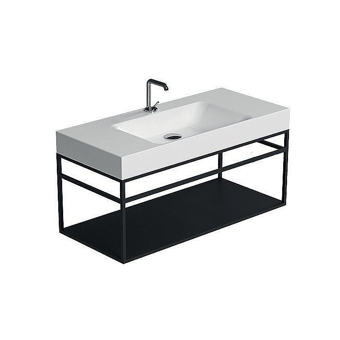 Раковина Kerasan Cento 100 355001*1 белая купить в интернет-магазине Sanbest